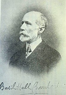 Basil Hall Chamberlain