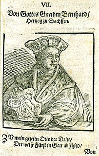 Bernardo II de Sajonia