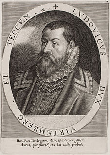Luis III de Wurtemberg (1554-1593)