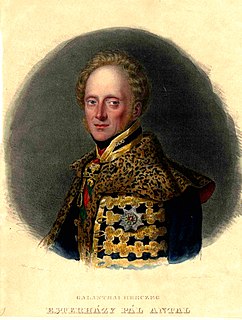 Paul III Anton, Prince Esterházy