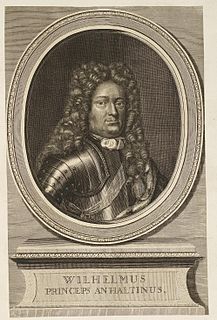William Louis, Prince of Anhalt-Harzgerode